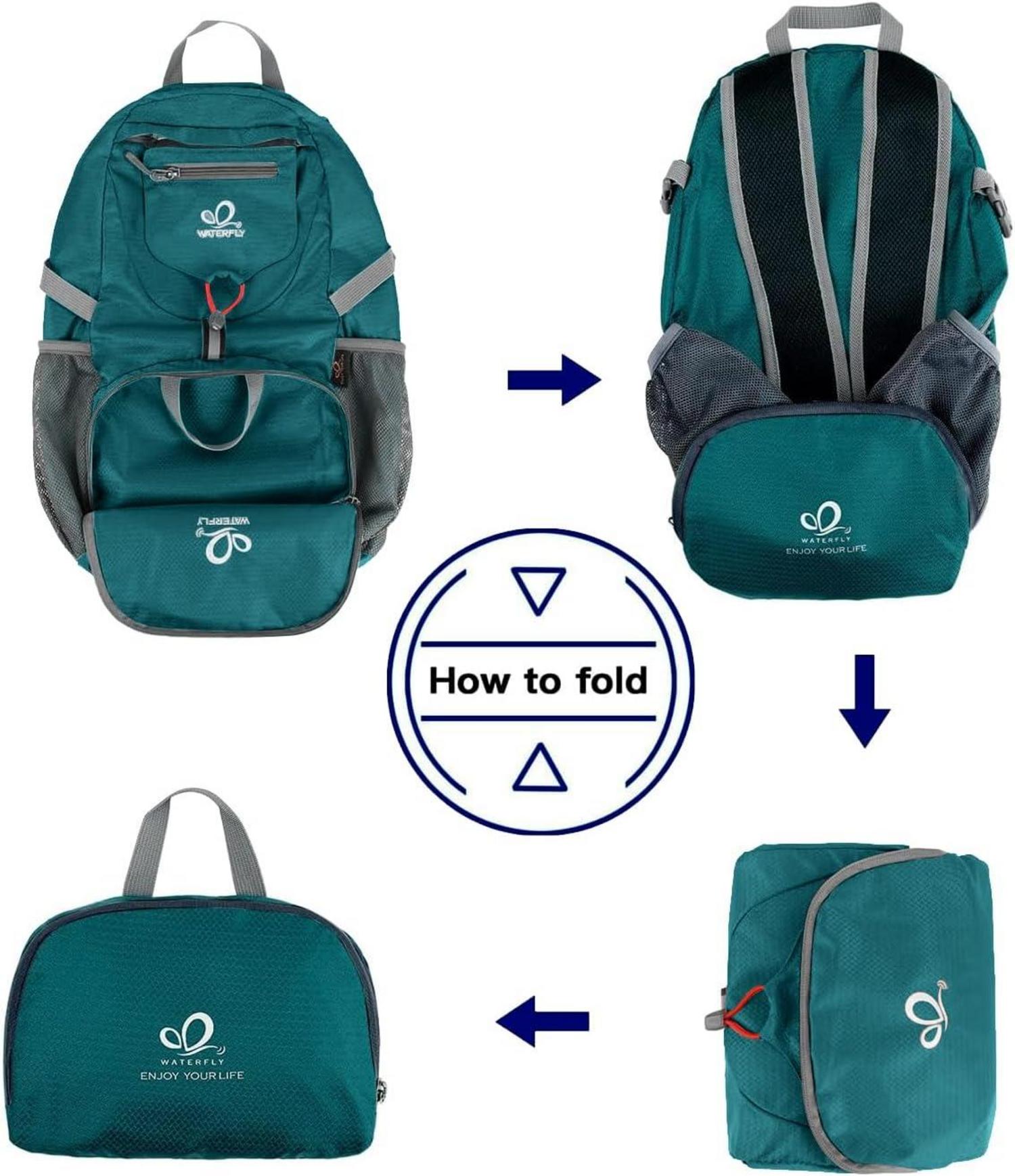 Ultraleicht Faltbarer Rucksack 20L: Leichter Outdoor Trekking Daypack