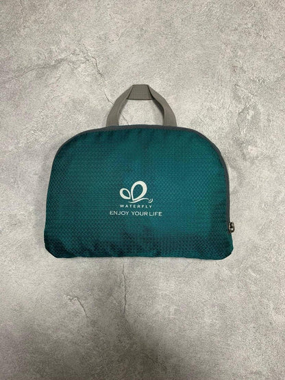 Ultraleicht Faltbarer Rucksack 20L Wanderrucksack Tagesrucksack Grün