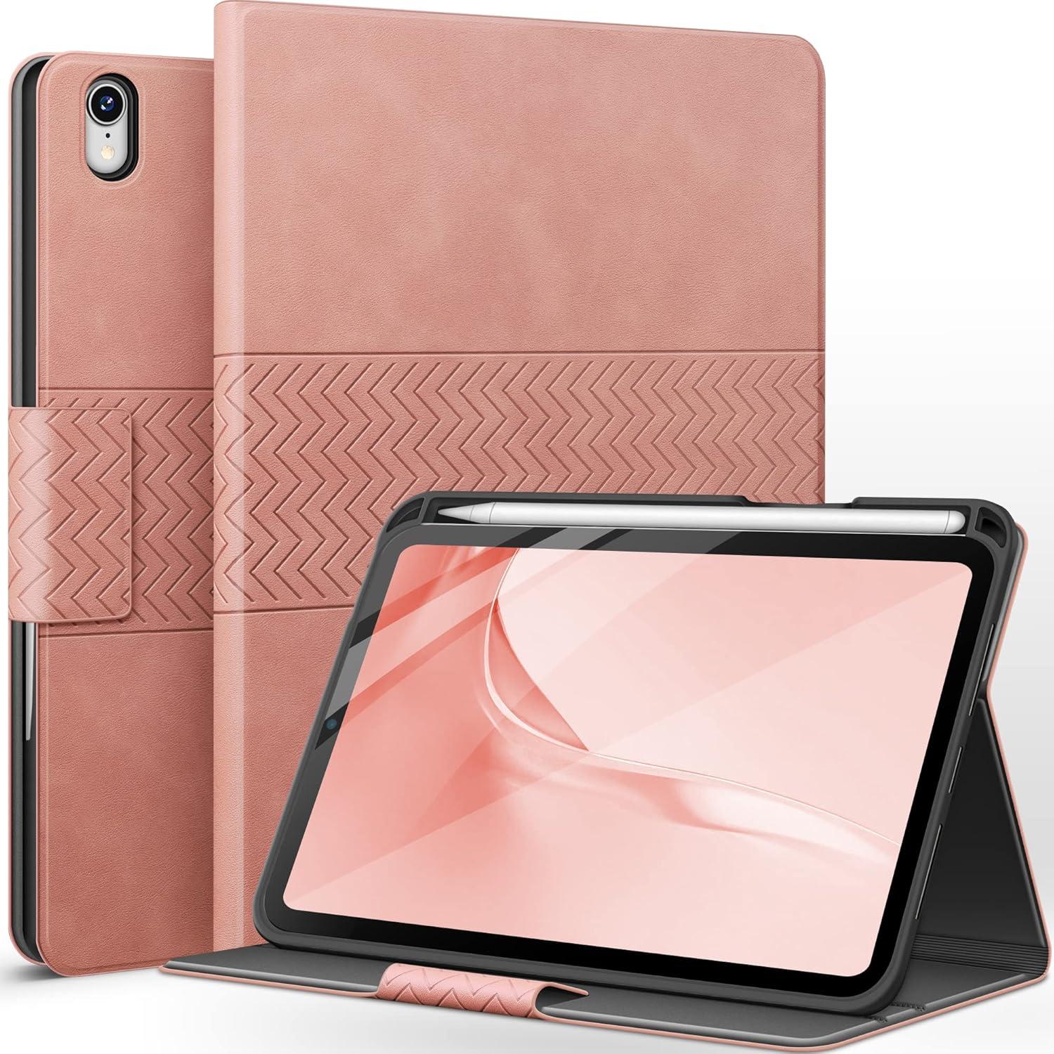 iPad Mini 6 Hülle 8.3 Zoll Stand Cover Stifthalter Veganes Leder