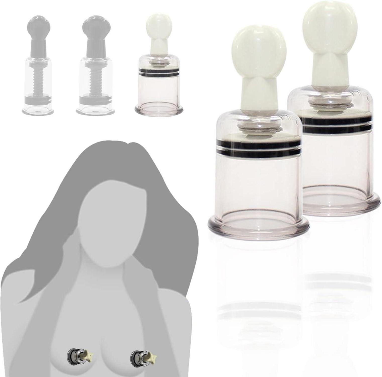 Nippelsauger für Frauen Paare - Stimulation Brust Klitoris Sichtbar