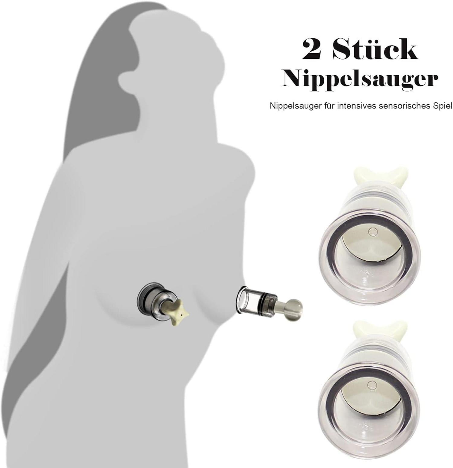 Extra starke Nippelsauger transparent Brustwarzensauger