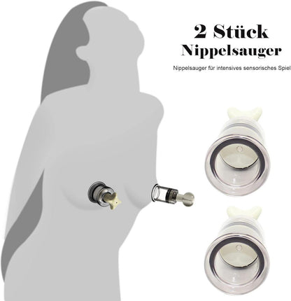 Extra starke Nippelsauger transparent Brustwarzensauger