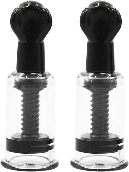 Nippelsauger 3 Größen Brustwarzensauger Brust Stimulator Schwarz 2,5 cm