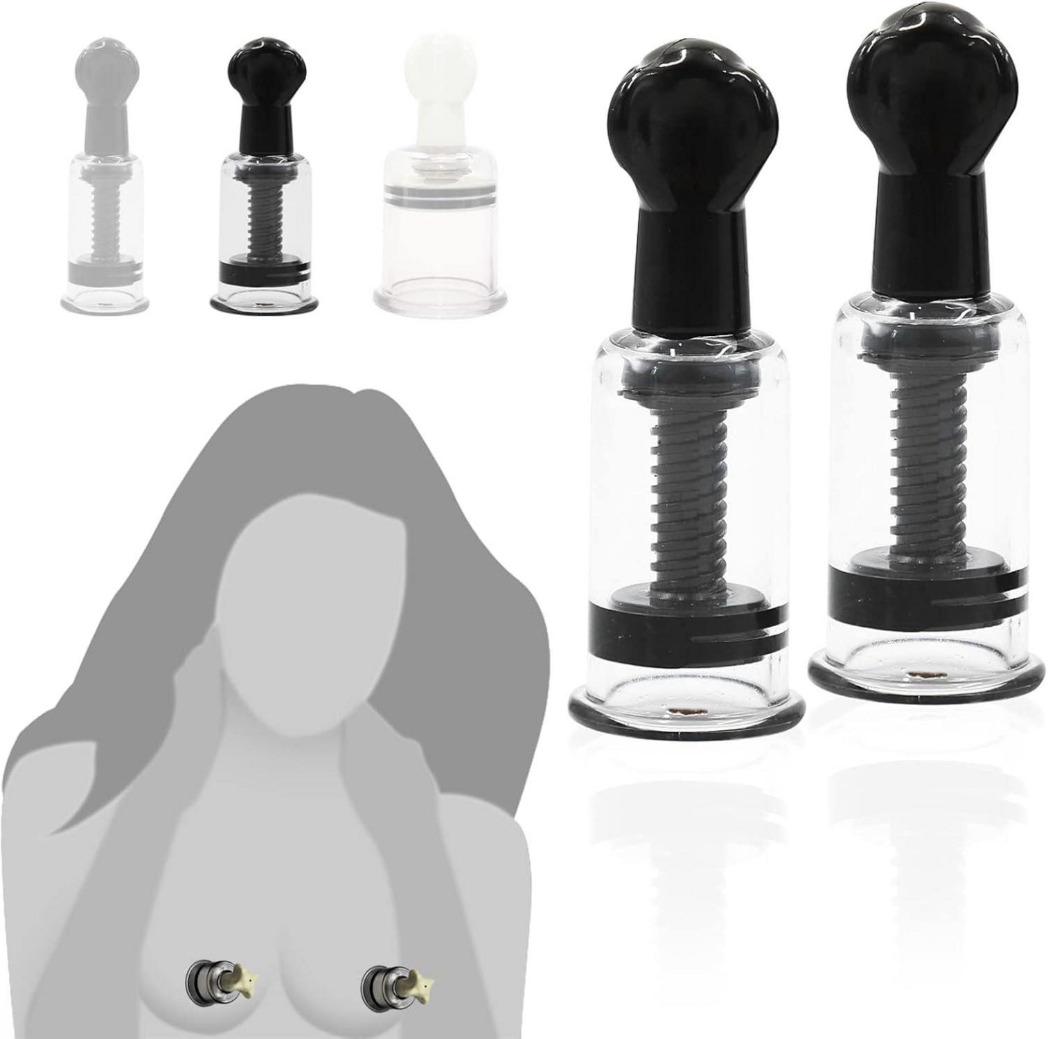 Extra starke Nippelsauger Brustwarzensauger transparent