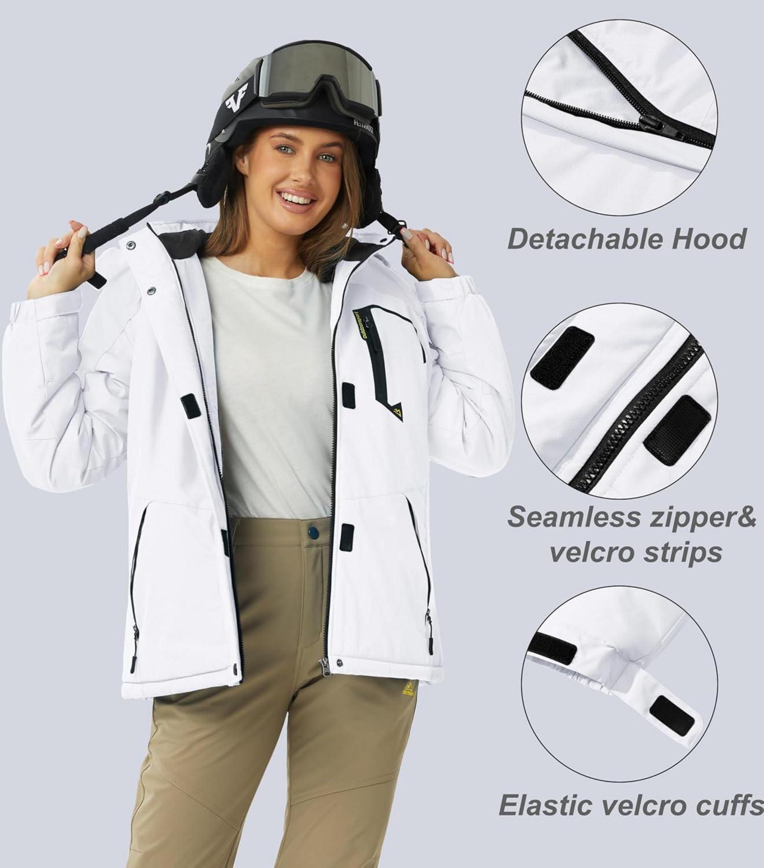 Warme Winter Softshell Outdoorjacke mit Fleecefutter