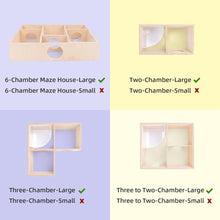 Acryl Kleintier Sandbad für Hamster, Mäuse, Gerbils