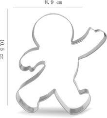 Ausstechform Lebkuchenmann 10,5 cm Edelstahl langlebig