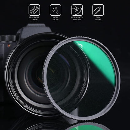 Nano-X Black Mist 1/8 Filter 43mm Optisches Glas 28x Nano-Beschichtung