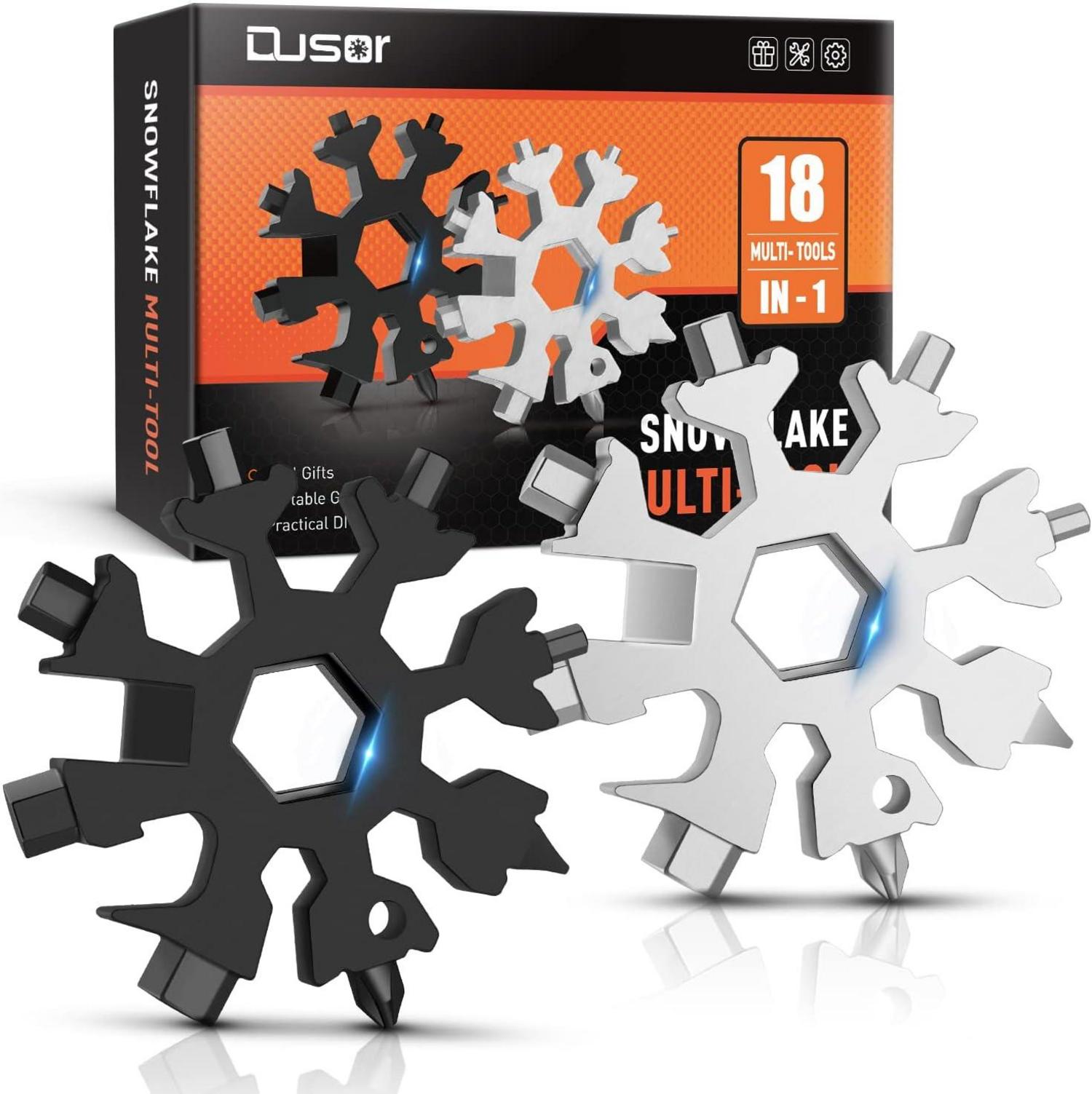 18-in-1 Schneeflocken Multitool Adventskalender Füllung