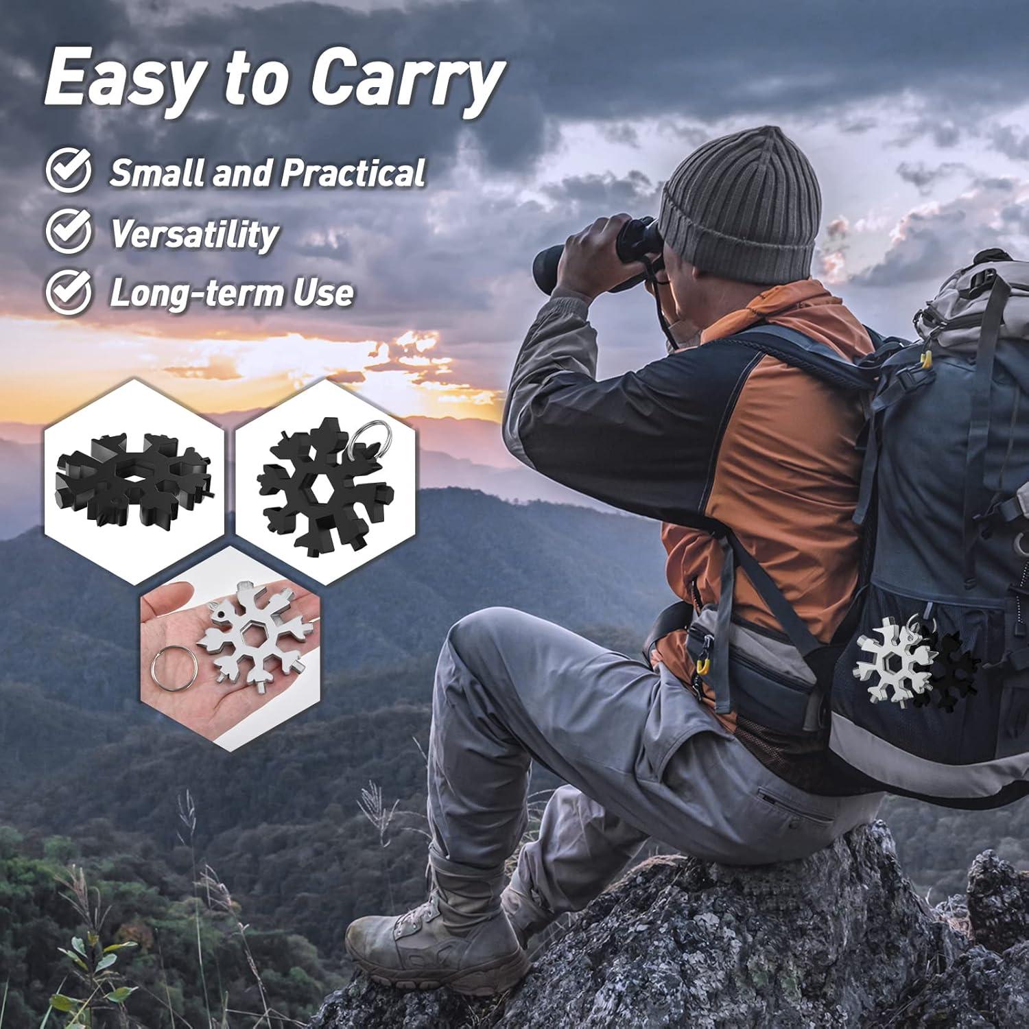 Adventskalender Füllung 18-in-1 Schneeflocken Multitool Männer