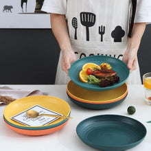 Kyraton Teller 8er Set 23cm Speiseteller Pasta Knödel