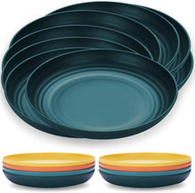 Kyraton Teller 8er Set 23cm - Unzerbrechliche Camping-Speiseteller
