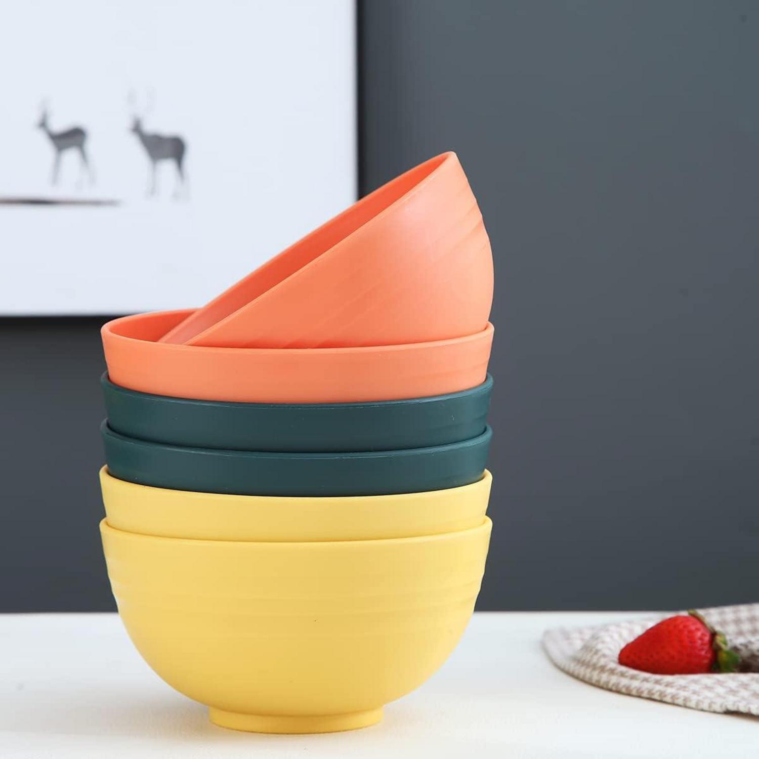 760ml 8er Müslischüssel Set BPA-frei spülmaschinenfest robust