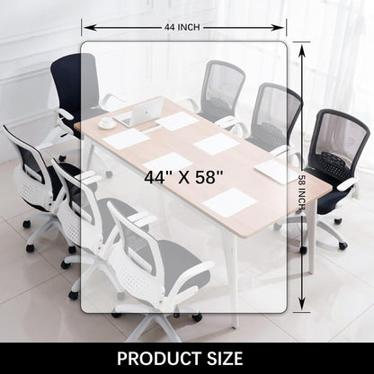 Stuhlmatte Klar 112x147cm Hartboden Büro Zuhause Schutzmatte