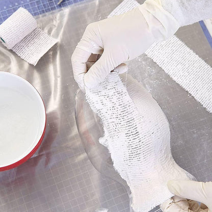 Babybauch Gipsbinden 10er Set 5cm x 3m Basteln Modellbau