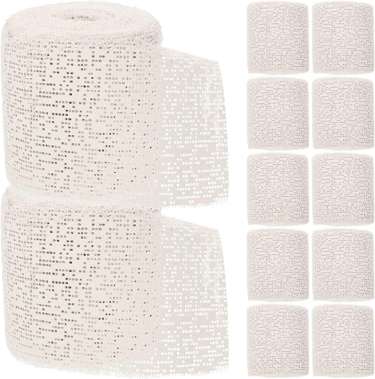 Gipsbinden Babybauch 10er Set 5cm x 3m Modellbau schnelltrocknend