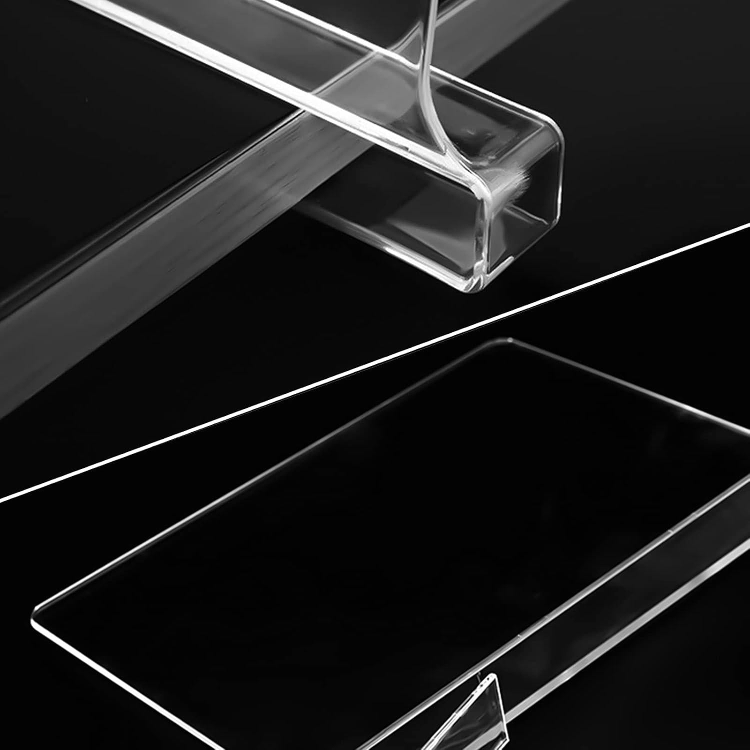 Transparente Acryl-Regalteiler, verstellbarer