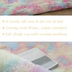 Modernes Hochflor Teppich 160x230 Bunt Flauschig Weich Groß Wohnzimmer