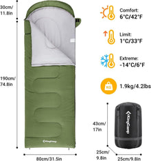 Schlafsack Winter Outdoor Warmer Deckenschlafsack Tragbar
