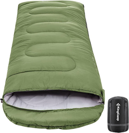 Warmer Outdoor Schlafsack 3-4 Jahreszeiten Camping Trekking 1.9 KG