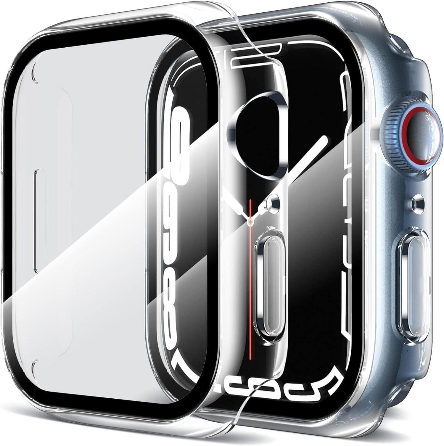 2er Set Schutzhülle für Apple Watch Series 9/8/7 45mm
