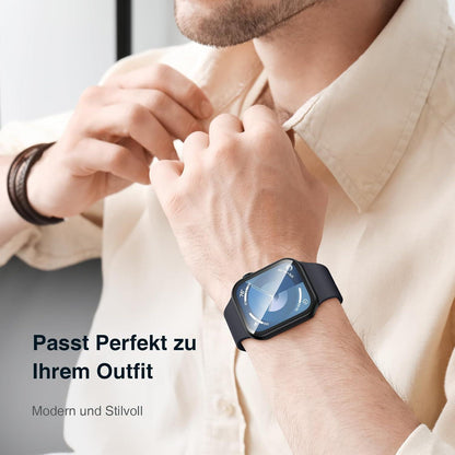 Schutzhülle Apple Watch Series 9/8/7 45mm - Kratzfest & Klar