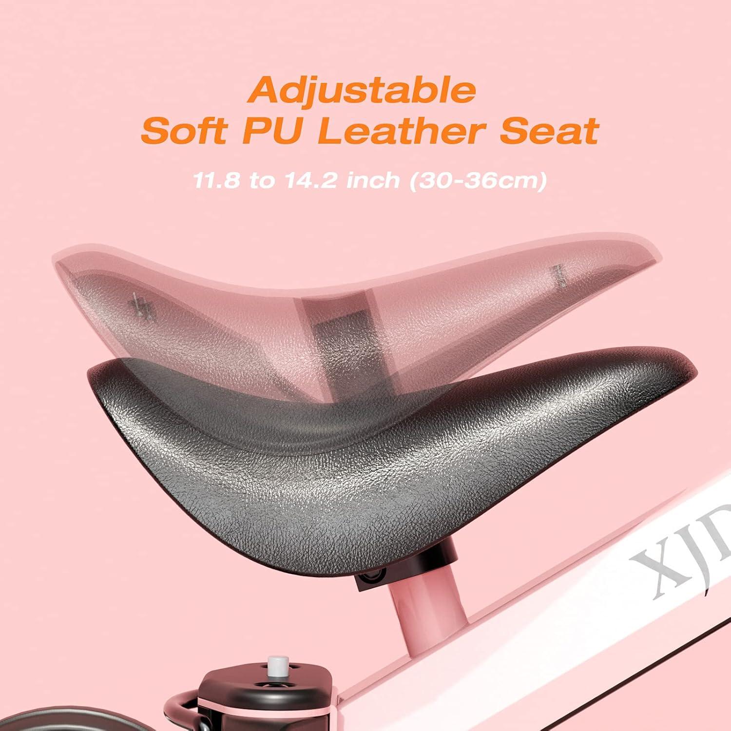 XJD 4 in 1 Kinder Dreirad Laufrad mit Verstellbarem Sitz Rosa