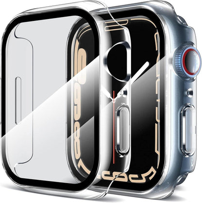 Schutzhülle für Apple Watch Series 9/8/7 41mm 2er Pack