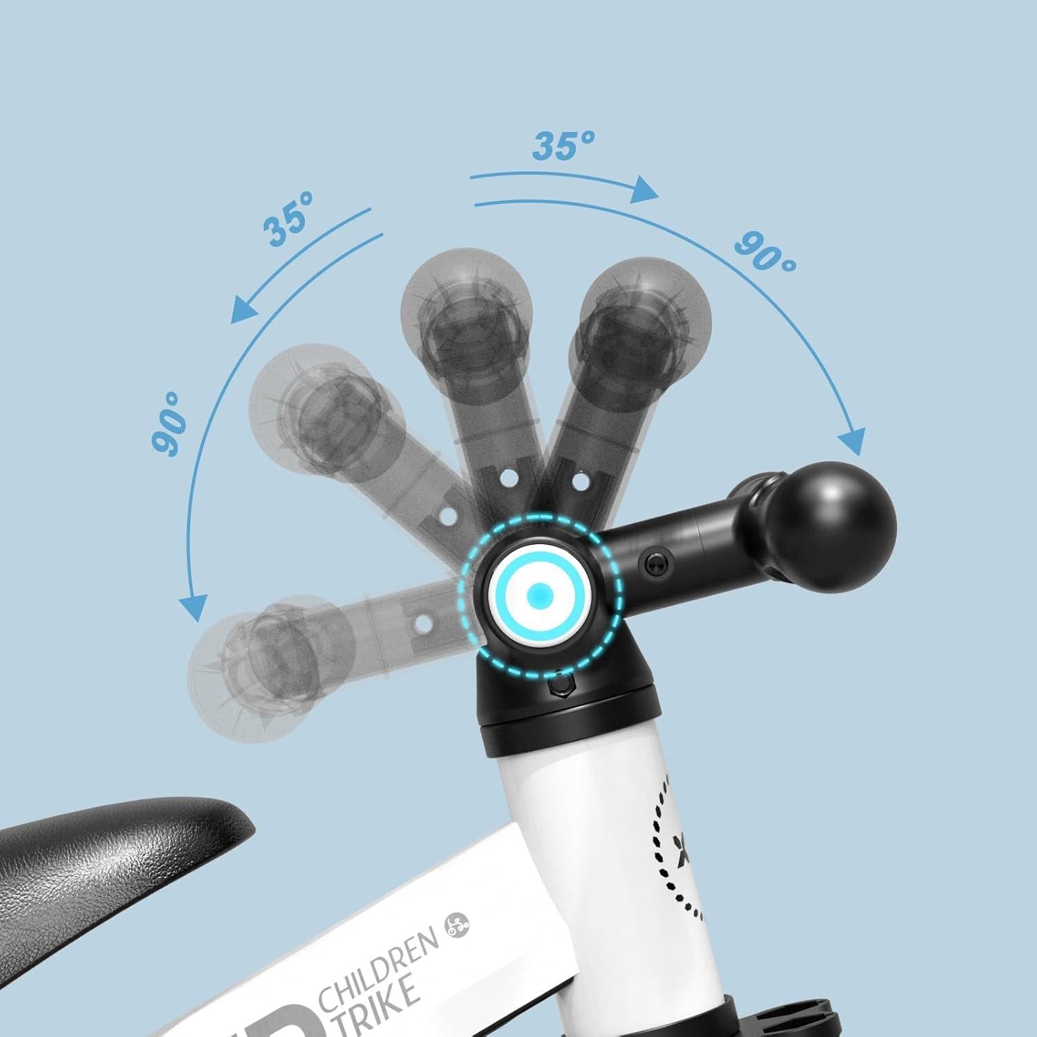Kinder Dreirad Laufrad Verstellbarer Sitz abnehmbares Pedal
