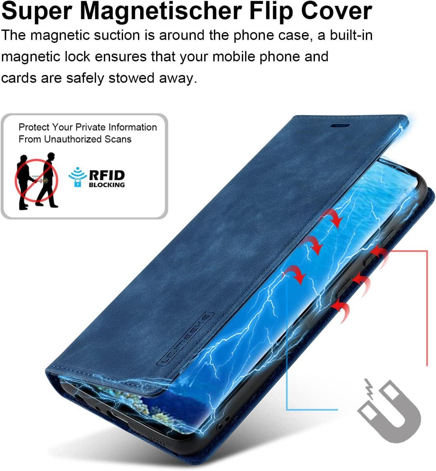 Handyhülle Samsung Galaxy S8 Leder Standfunktion PU Flip Case