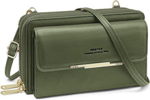 Handytasche Umhängetasche RFID Schutz Damen Geldbörse Crossbody Tasche