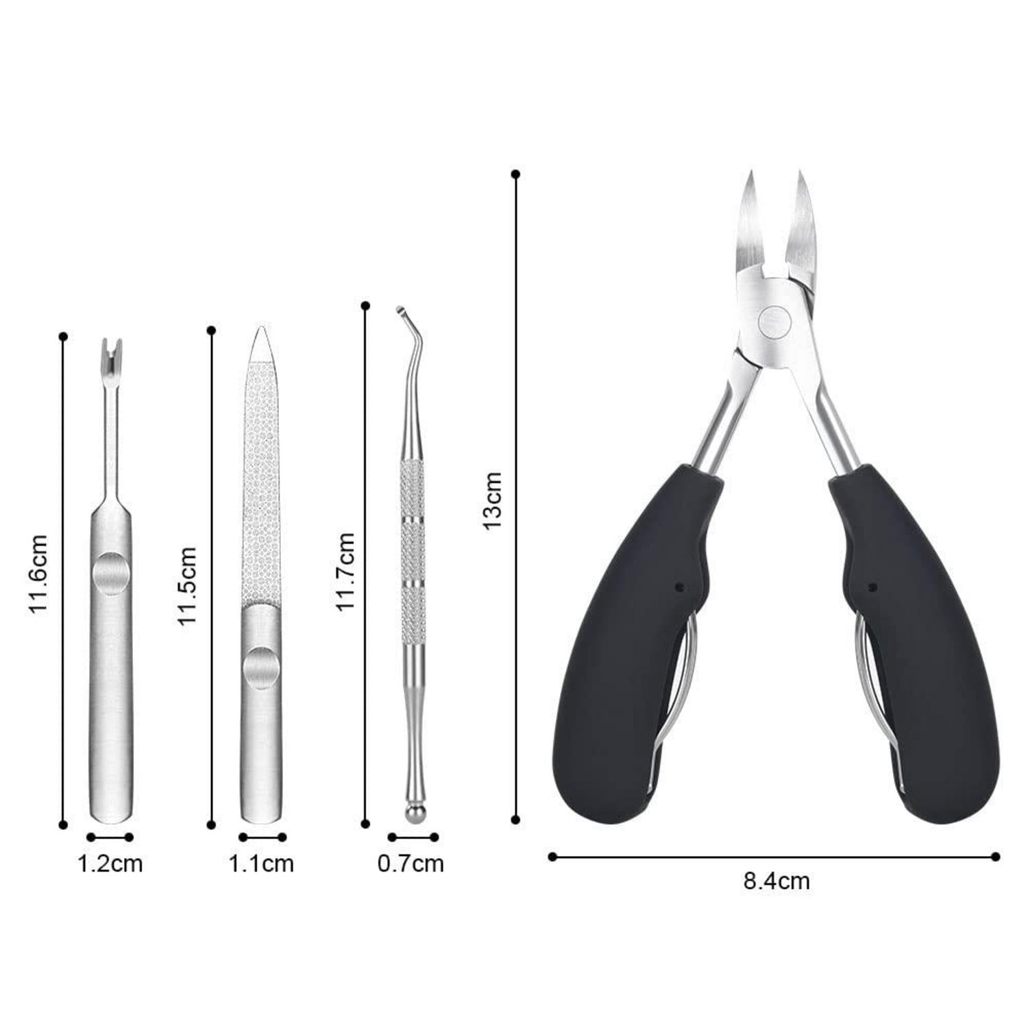 Nagelknipser für Fuß- und Fingernägel, Metallknipser für dicke
