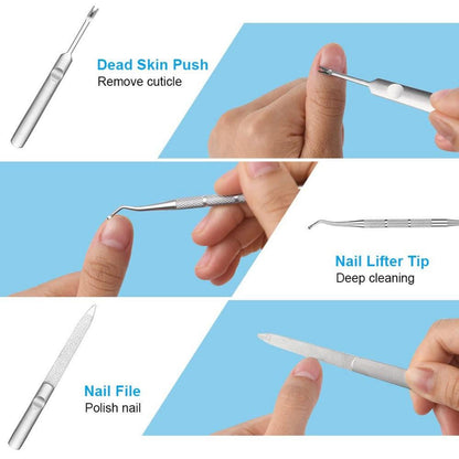 Professionelle Fußnagel Nagelzange für starke Nägel, Metall Knipser mit weichem
