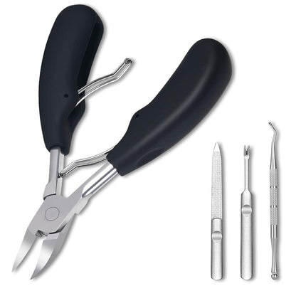 Fußnagel Nagelzange Metall Knipser für Starke Nägel ergonomischer Griff