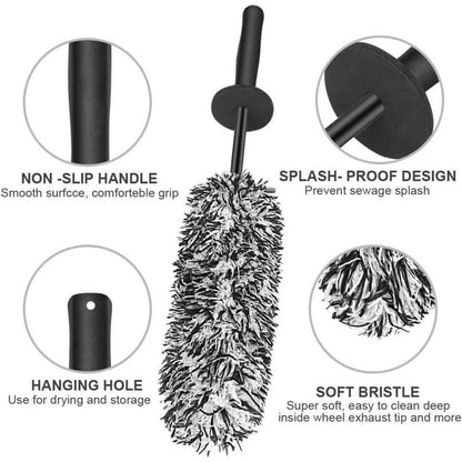 Felgenbürste Alufelgen Premium Mikrofaser Reinigung bis ins