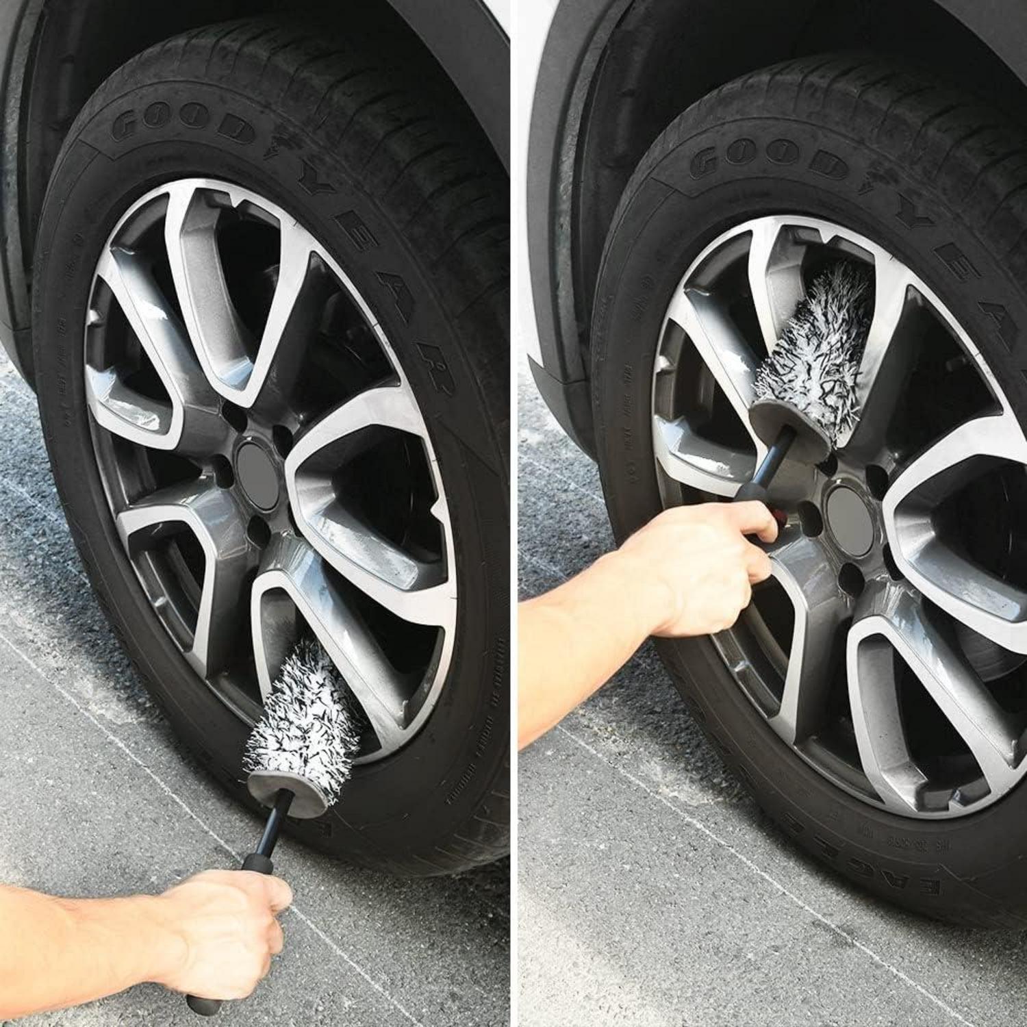 Felgenbürste Alufelgen Premium Mikrofaser Profi Auto Reinigung