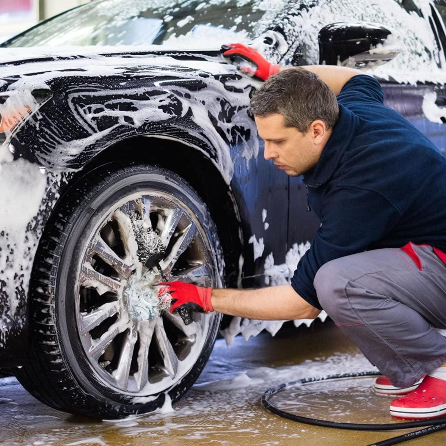 Felgenbürste Alufelgen Premium Mikrofaser Profi Auto Reinigung