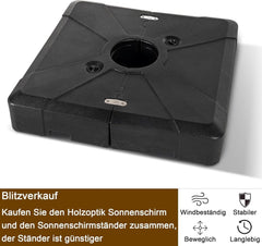Ampelschirm Sonnenschirm 330 cm Drehbar Gartenschirm UV-Schutz