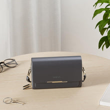 Kleine Damen Umhängetasche PU Leder Crossbody Handytasche