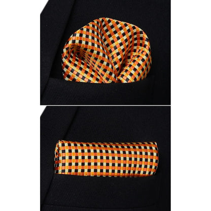 HISDERN Paisley Hochzeitskrawatte für Herren mit