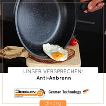 DIVORY Topfset Pfannenset 14-teilig Induktion Kochgeschirr