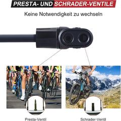 Standluftpumpe für Fahrrad - Hochdruck