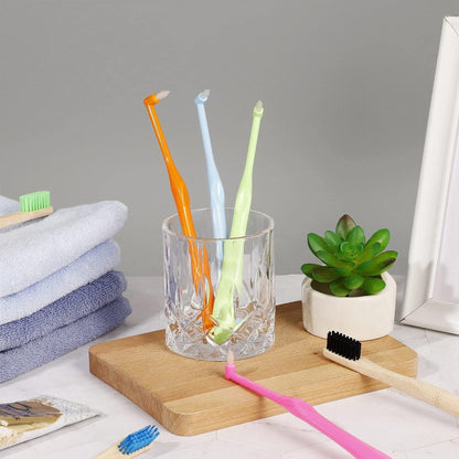 12x Tuft Einbüschelbürste Soft Zahnbürste Interdental Clean Petite Brush