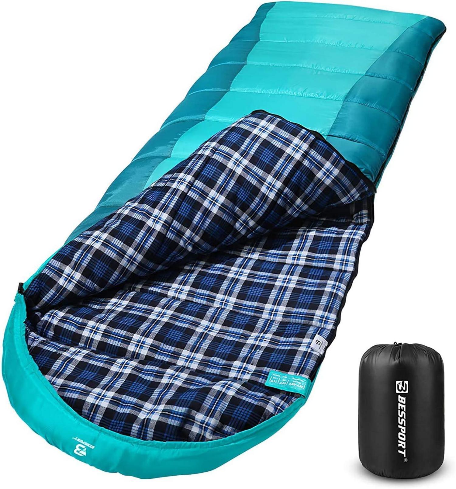 Schlafsack für Camping 3-4 Jahreszeiten -8 °C - 20°C | Winter