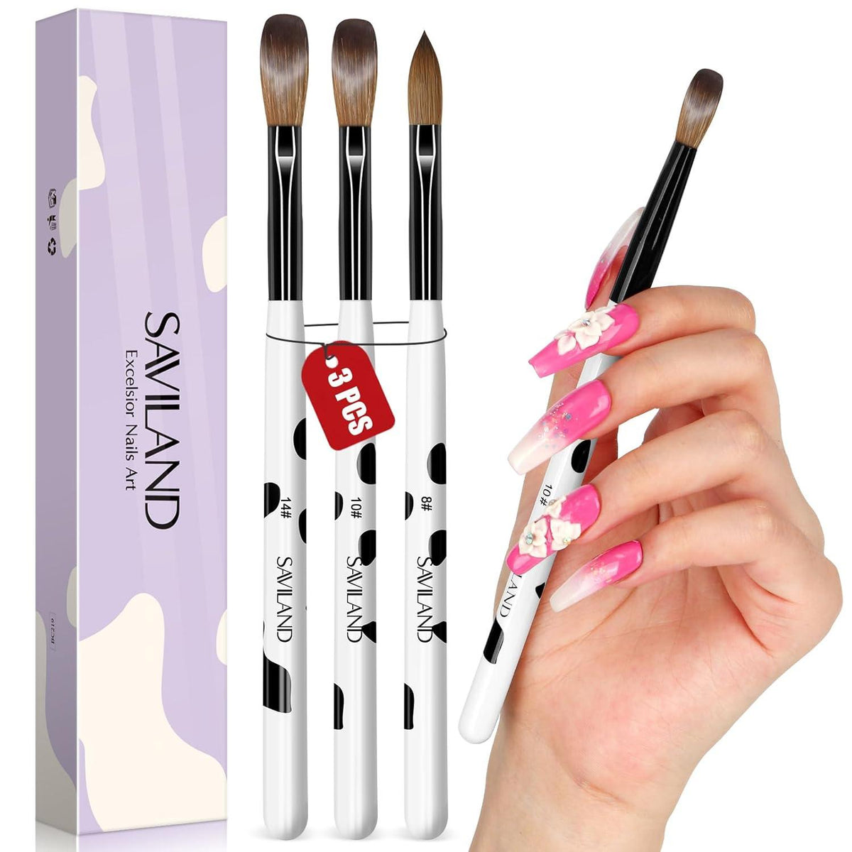 Nagel Pinsel Set Acryl Pinsel Nailart Nail Brush Acrylnägel Starter