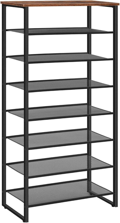 8-stöckiges Schuhregal für Flur und Schlafzimmer in