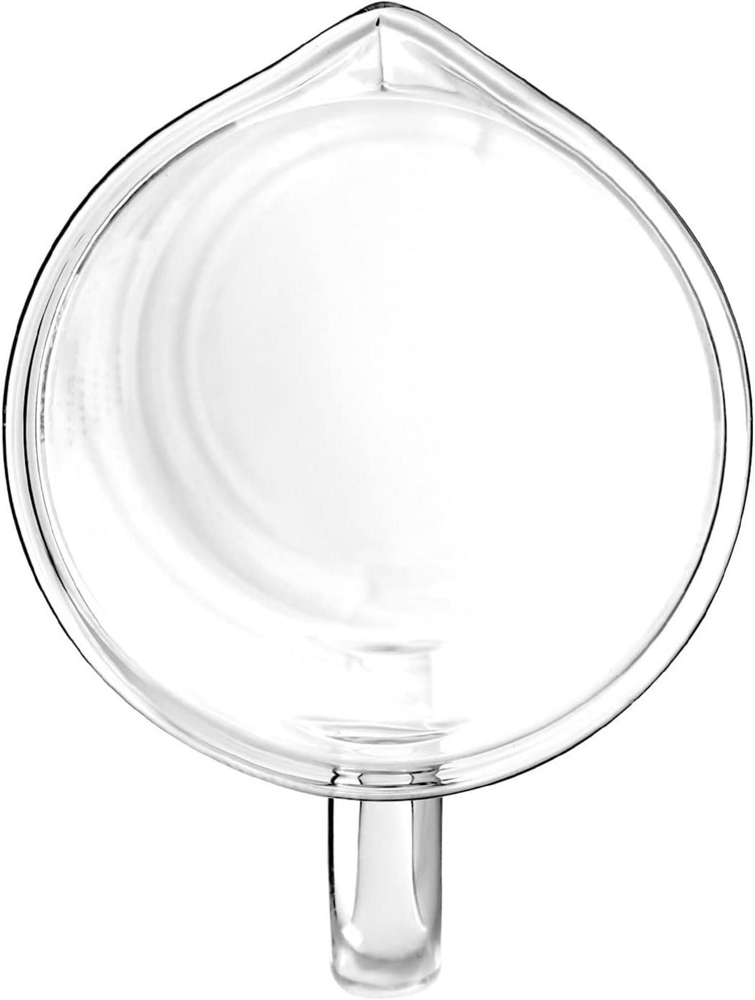 Messbecher 2er Set Borosilikatglas 500 ml, Griff, Skala, Laborqualität