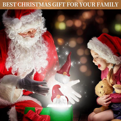 Silikonform Weihnachtsmann Zwerg Kerzen Weihnachten Gießform DIY (2