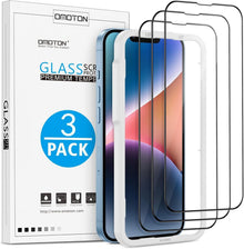 Panzer Schutzglas 3D für iPhone 14/13/13 Pro, 3er Set