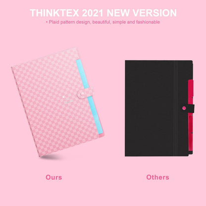 A4 Ordnungsmappen Set 3er Pack Erweiterbare Fächermappe 7 Taschen